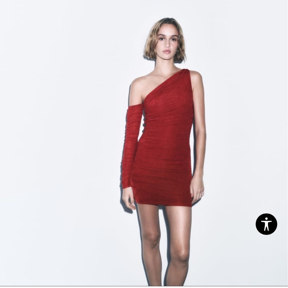 ZARA OFF THE SHOULDER DRESS